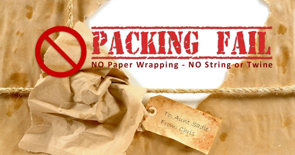 packing wrapping paper